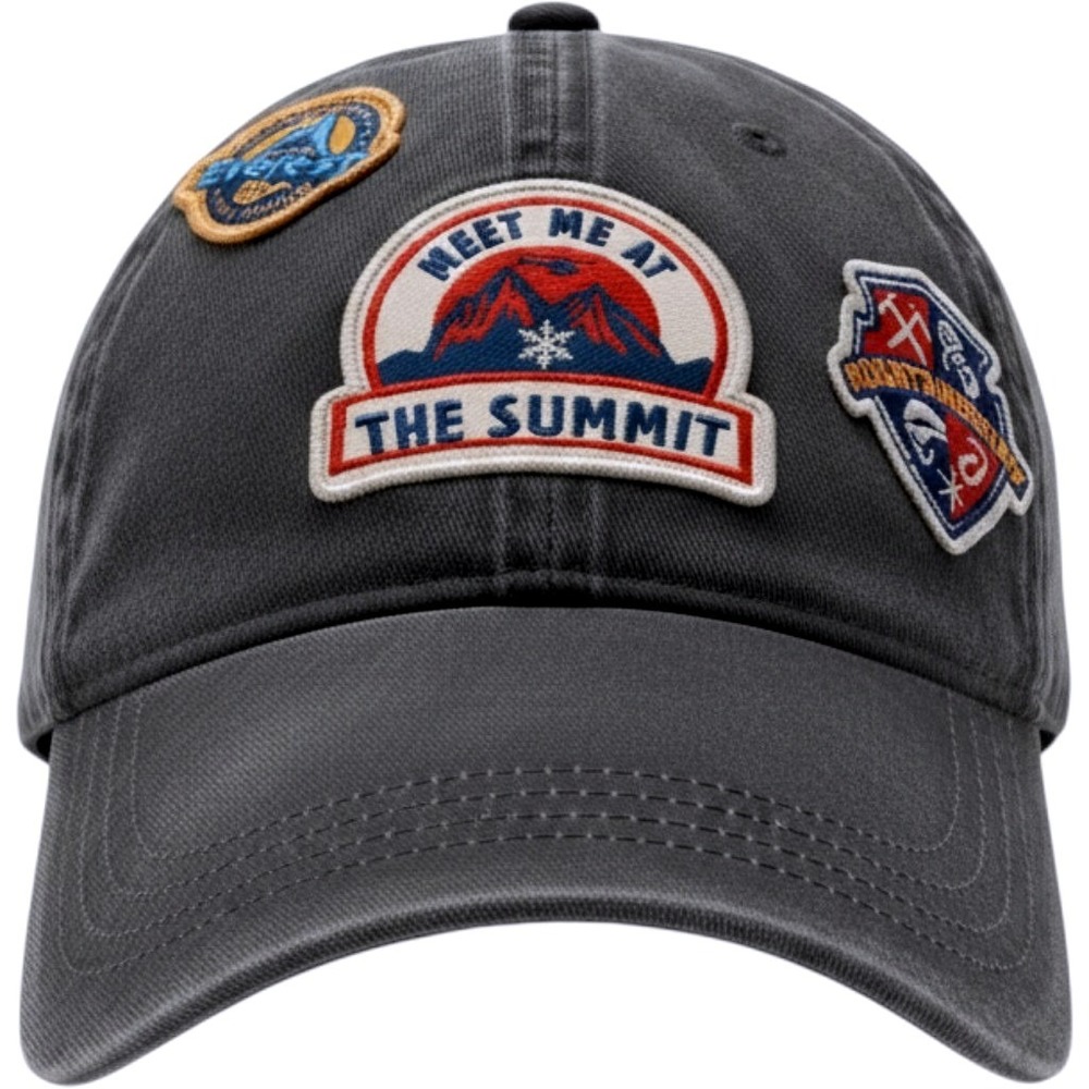 Disney Expedition Everest Animal Kingdom Hat Adultā Gray Meet Me At The Summit